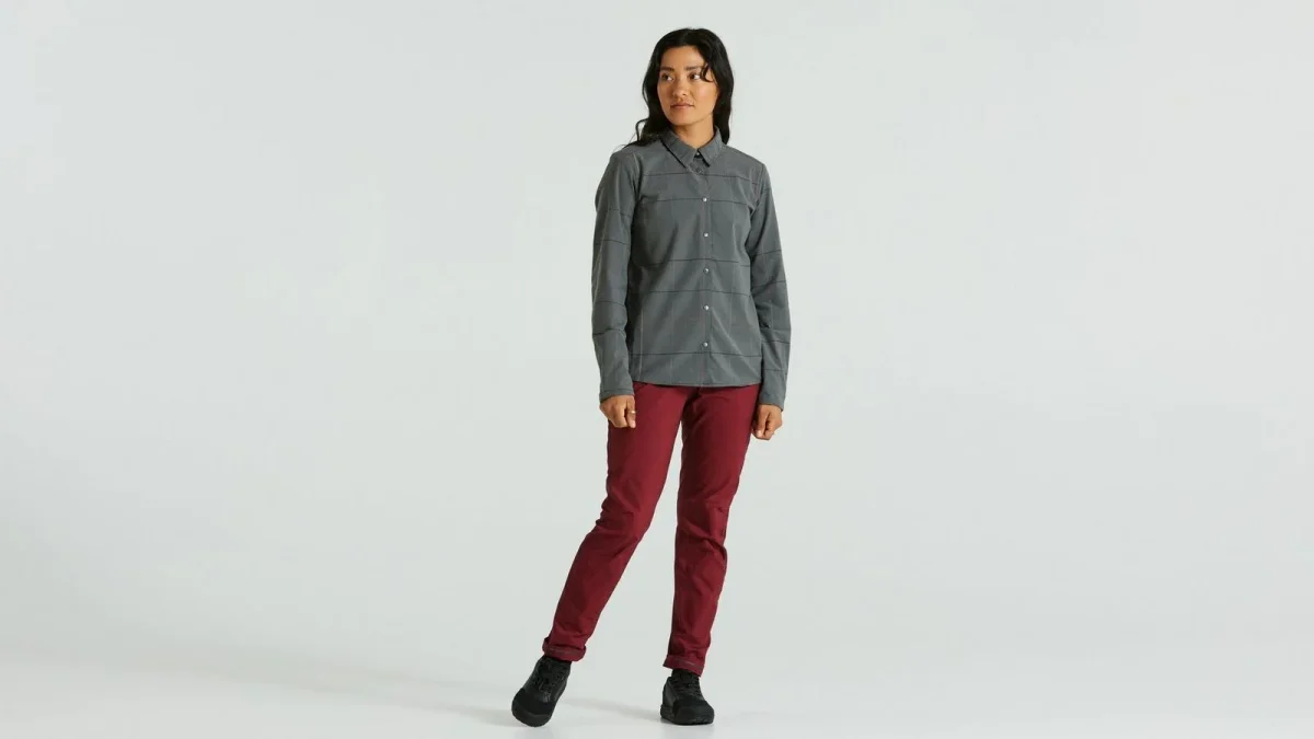CAMISA DE FLANELA DE MULHER SPECIALIZED/FJÄLLRÄVEN RIDER - Image 4