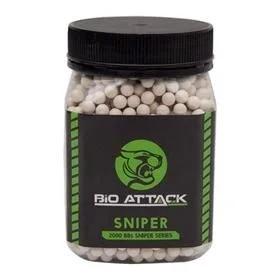 BB Bio Attack 0.40g 6mm – Branca – 2000un - Image 2