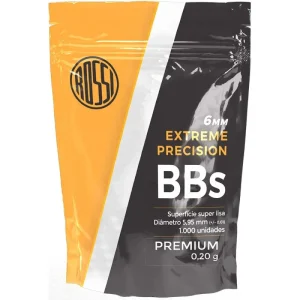 BB Rossi Extreme Precision 0.20g 6mm – Branca – 1000un