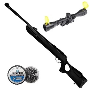 Carabina de pressão Hatsan HT 130 5,5mm 75kg + Luneta Gold Crown 4×32
