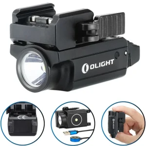 Lanterna Olight PL-Mini 2 Valkyrie 600 Lúmens 100 Metros – Preta