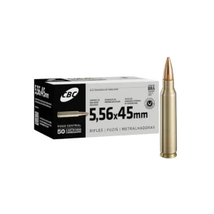 Munição CBC 5.56×45 Comum Treina 55GR – CX 50un