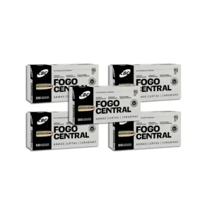 Munição CBC Treina 9mm ETOG 124gr – CX 250un – 5 CAIXAS